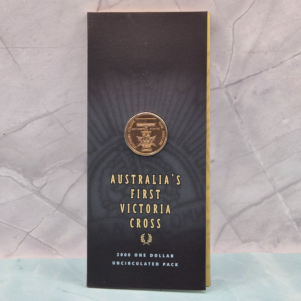2000 $1 Australia's First Victoria Cross Uncirculated Coin