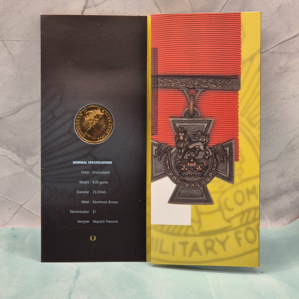 2000 $1 Australia's First Victoria Cross Uncirculated Coin