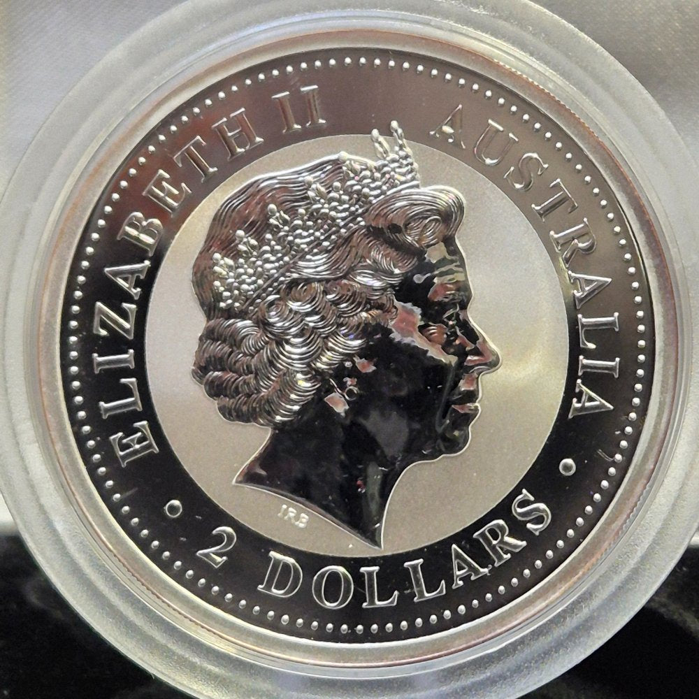 2000 2oz Kookaburra Silver Coin and Medallion - Perth Coin Fair