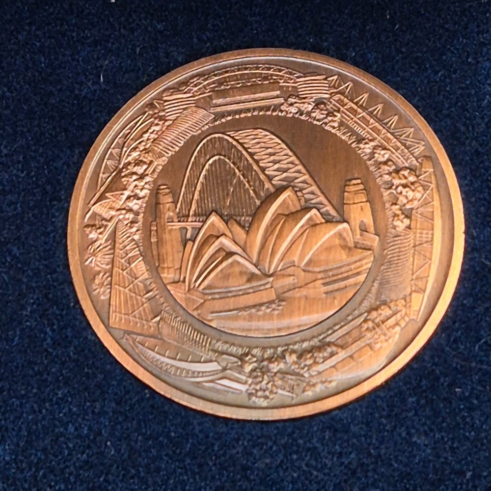 2000 Sydney Paralympic Three Coin Victory Medallion Set