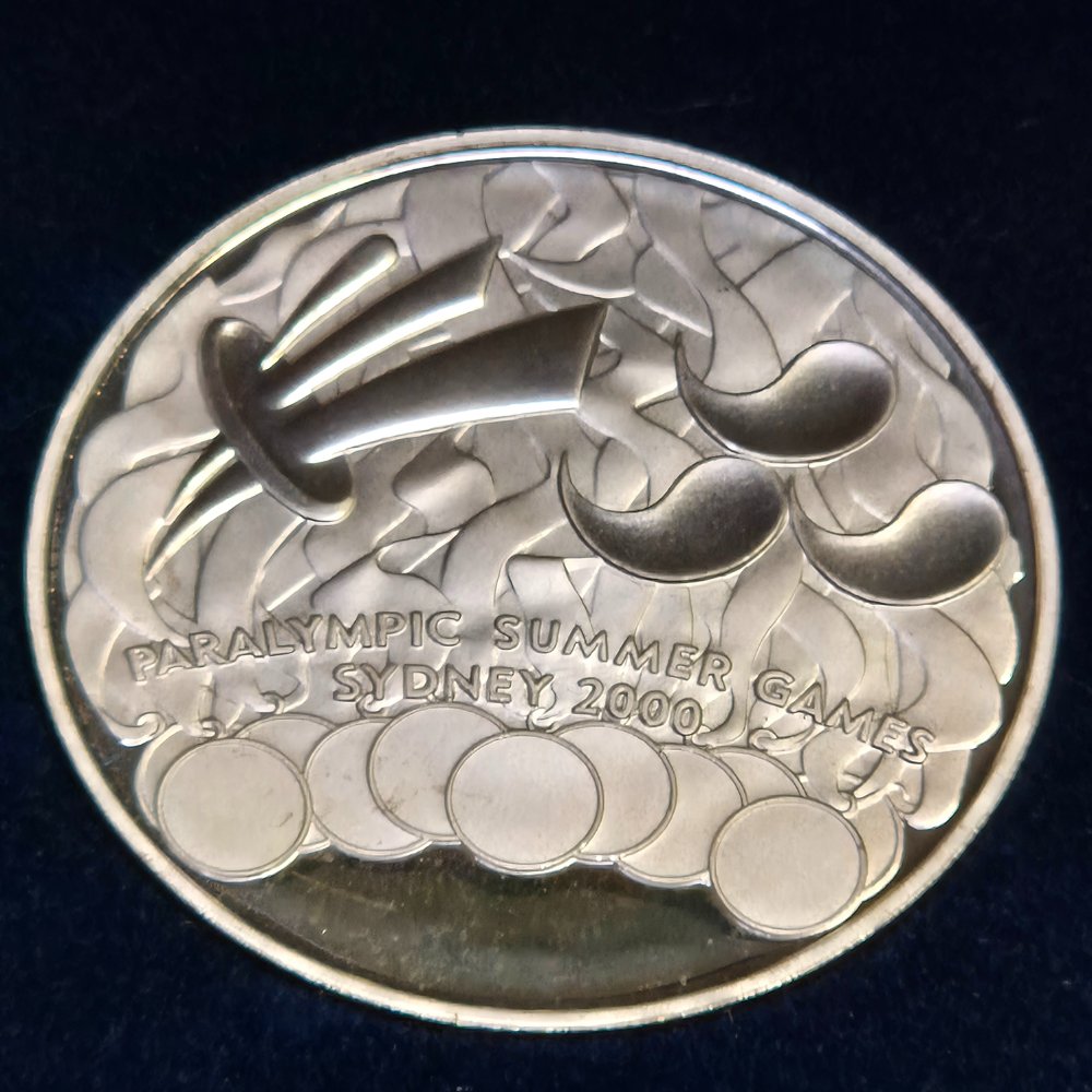 2000 Sydney Paralympic Three Coin Victory Medallion Set