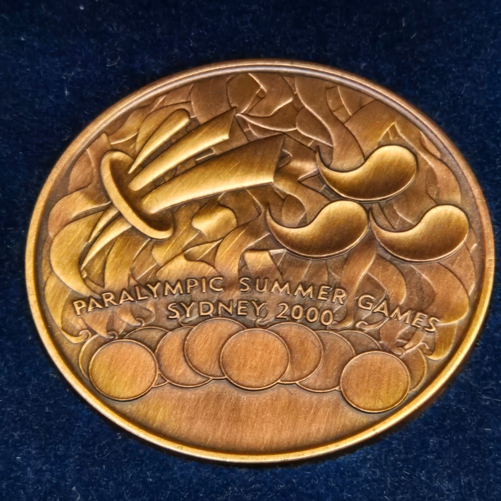 2000 Sydney Paralympic Three Coin Victory Medallion Set