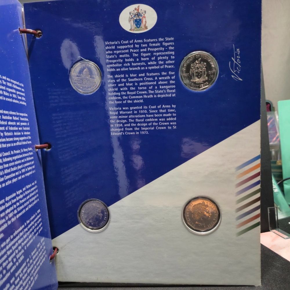 2001 Centenary of Federation Uncirculated 20 Coin Folder