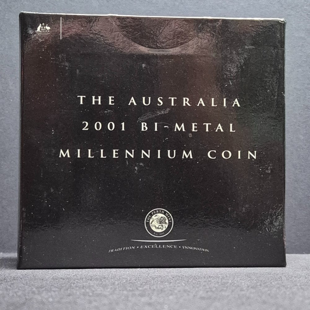 2001 $20 Gregorian Millennium Bi-Metallic Proof Coin