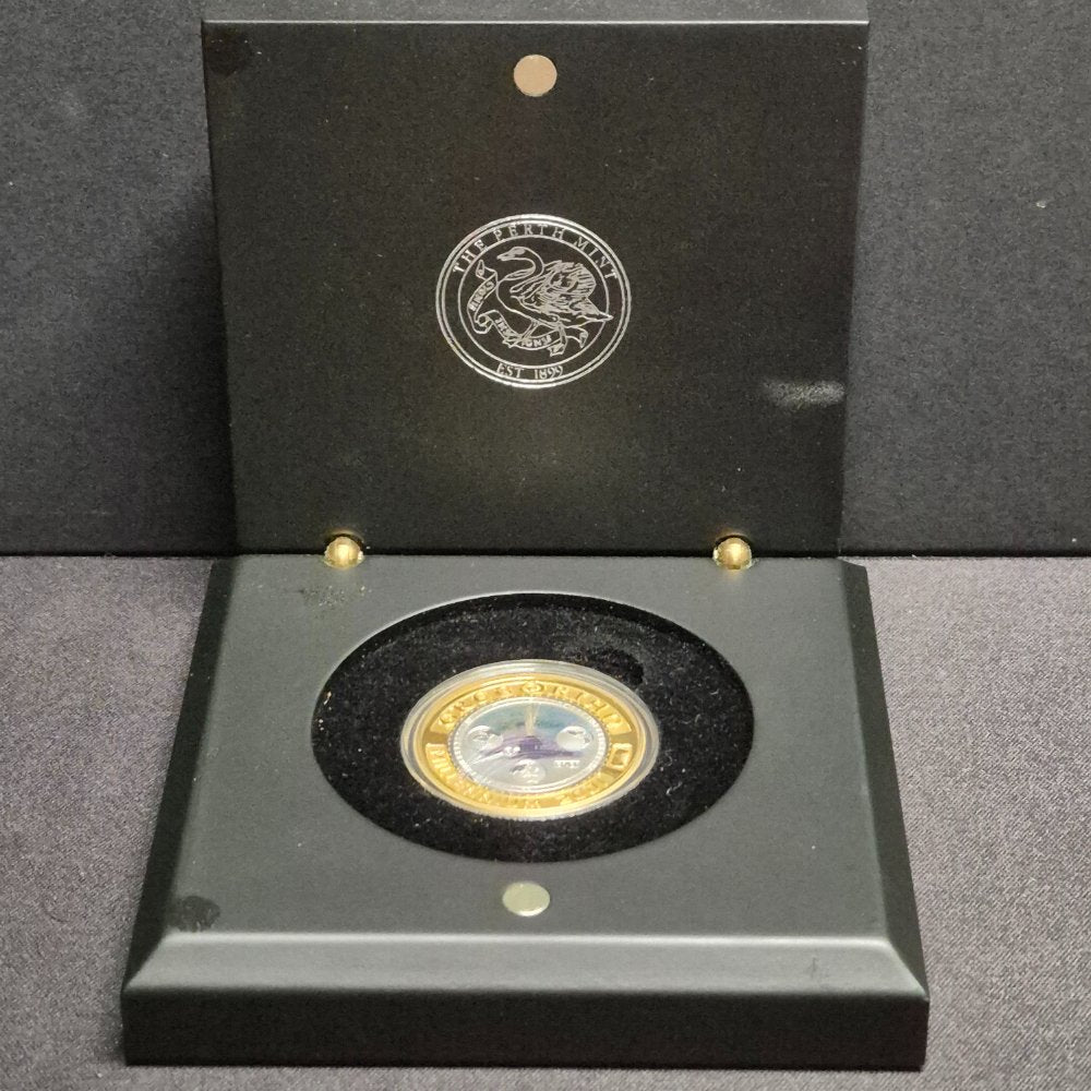 2001 $20 Gregorian Millennium Bi-Metallic Proof Coin