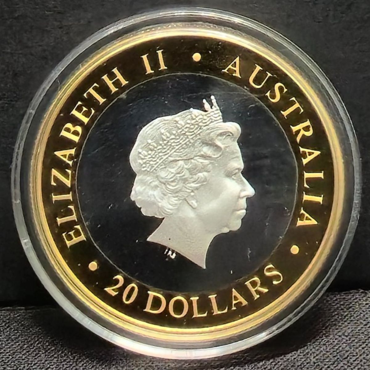 2001 $20 Gregorian Millennium Bi-Metallic Proof Coin