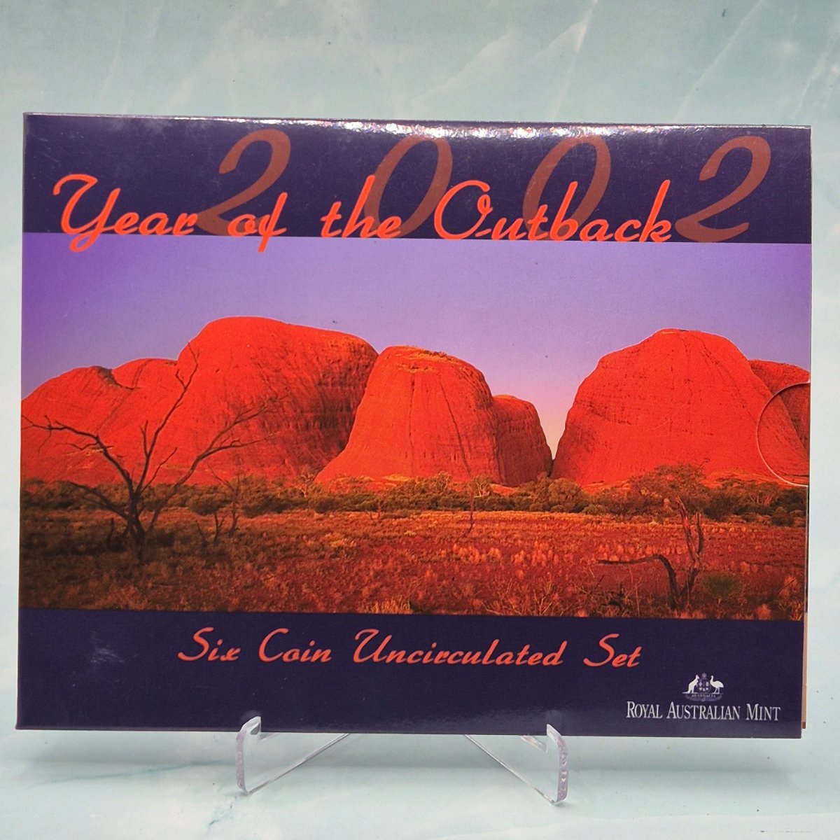 2002 Year of the Outback Royal Australian Mint Six Coin Uncirculated Year Set Mint Set