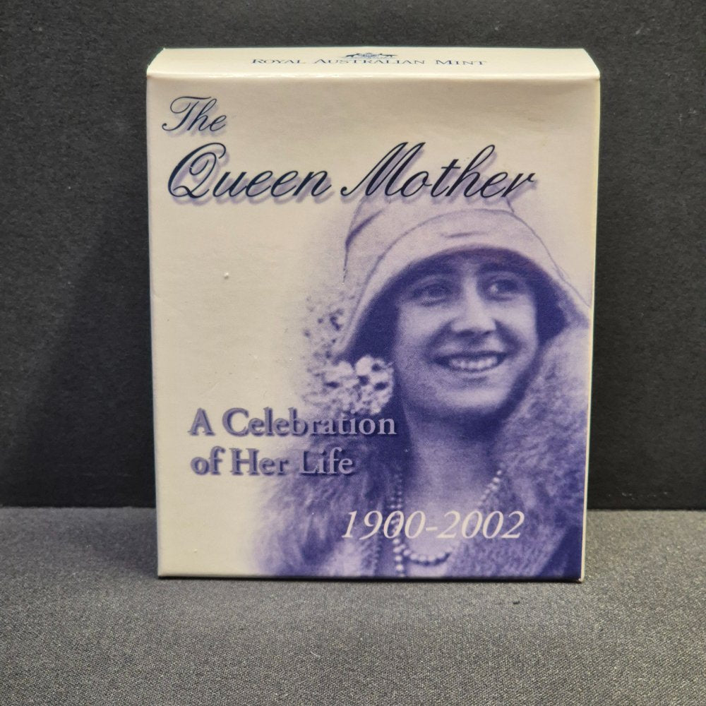 2002 The Queen Mother 1oz Silver Proof