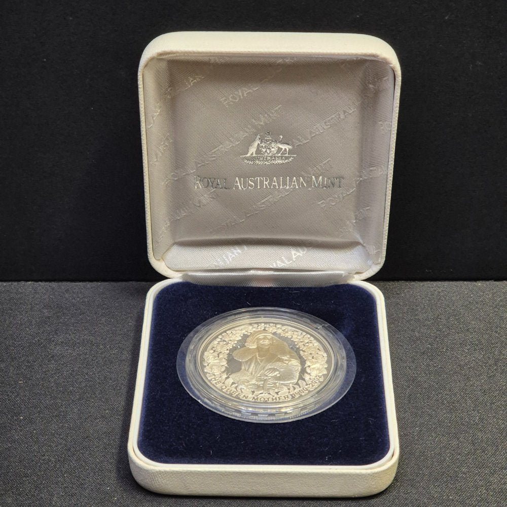 2002 The Queen Mother 1oz Silver Proof