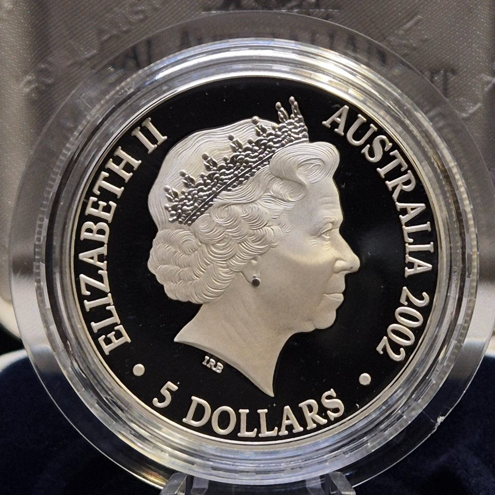 2002 The Queen Mother 1oz Silver Proof