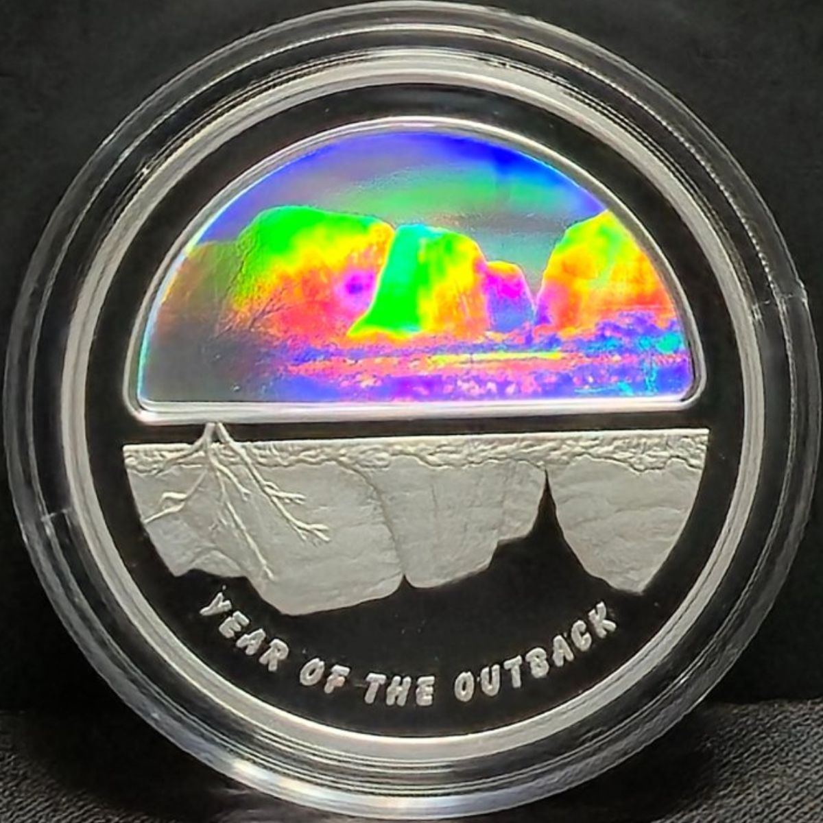2002 $5 Year of the Outback Finale 1oz Silver Proof Coin
