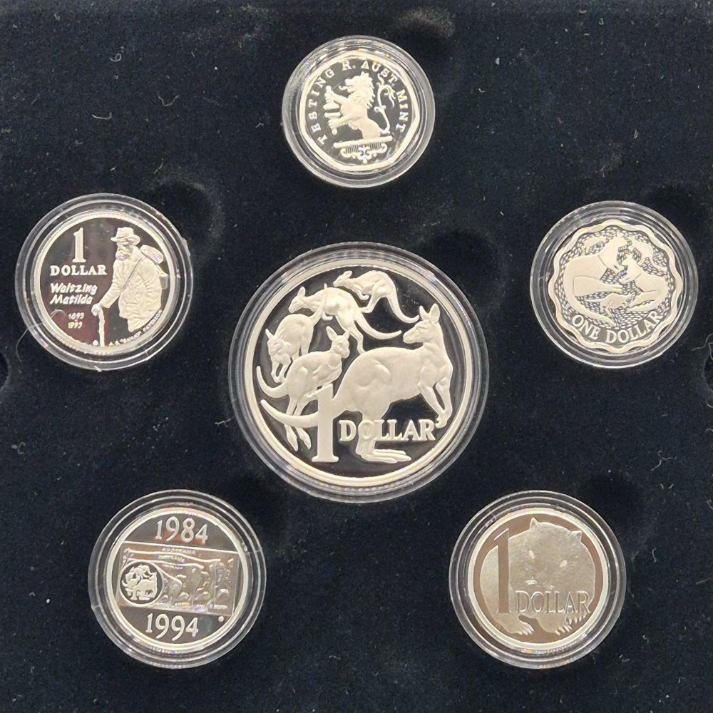 2004 Masterpieces in Silver 20 Years of Australian Dollar Coin.