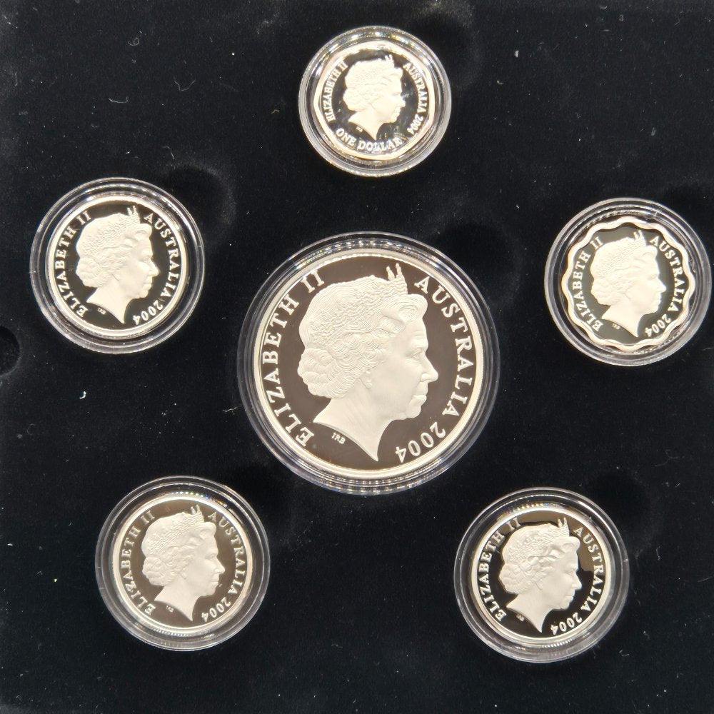 2004 Masterpieces in Silver 20 Years of Australian Dollar Coin.