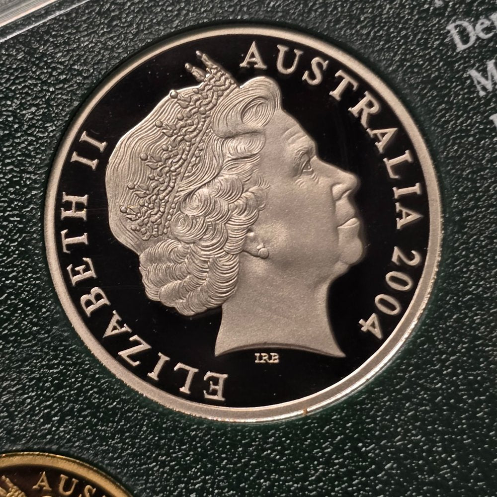 2004 'Come Alive' Six Coin Proof Set 20c obverse