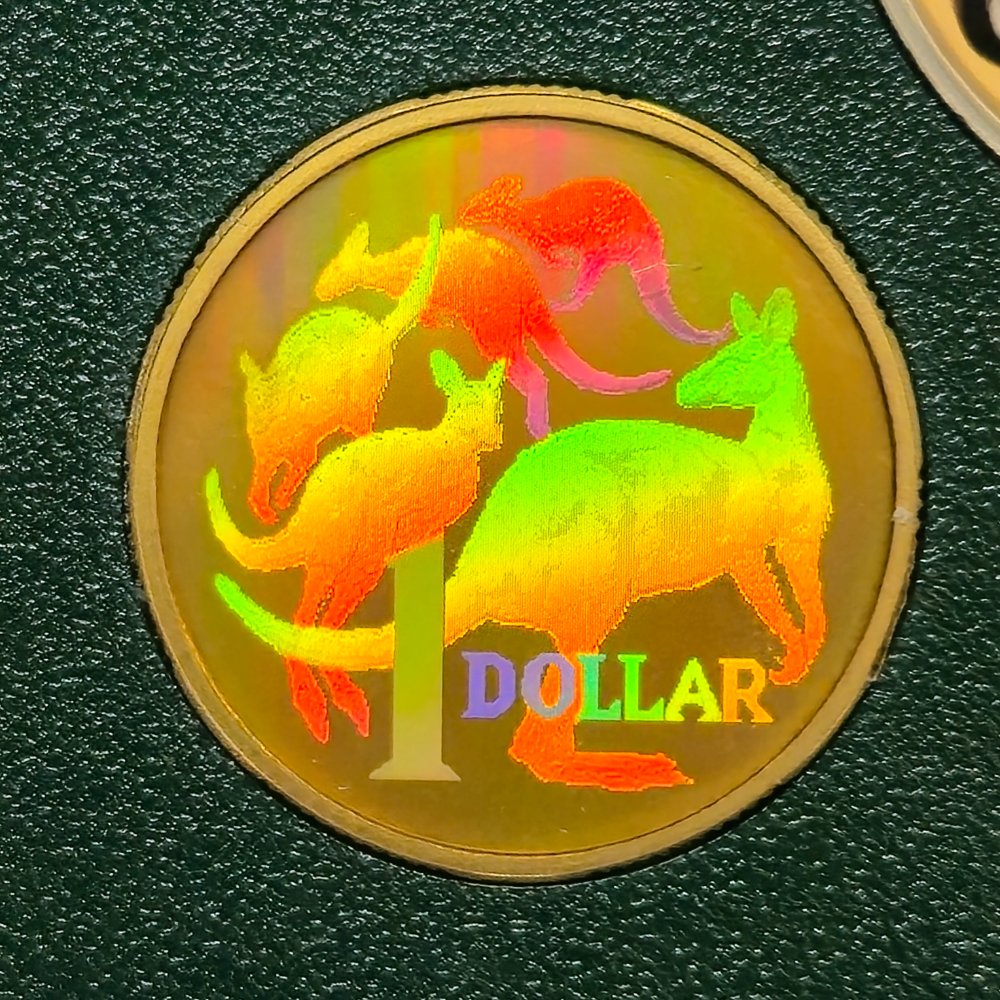 2004 'Come Alive' Six Coin Proof Set with Holographic $1 coin