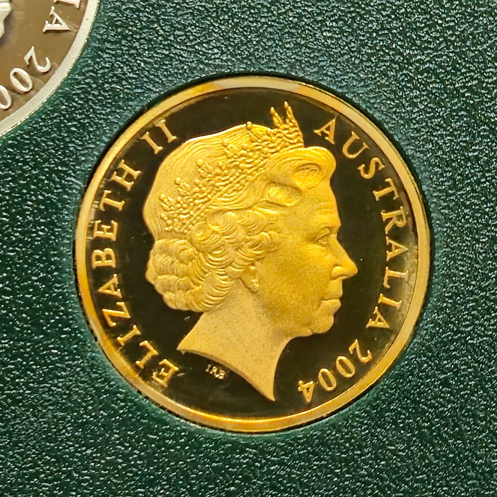 2004 'Come Alive' Six Coin Proof Set with Holographic $1 coin