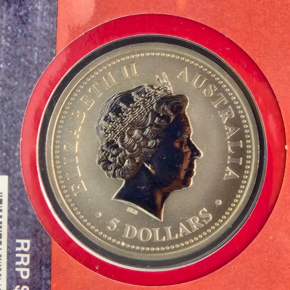 2004 $5 Perth Mint 150th Anniversary Eureka Stockade PNC