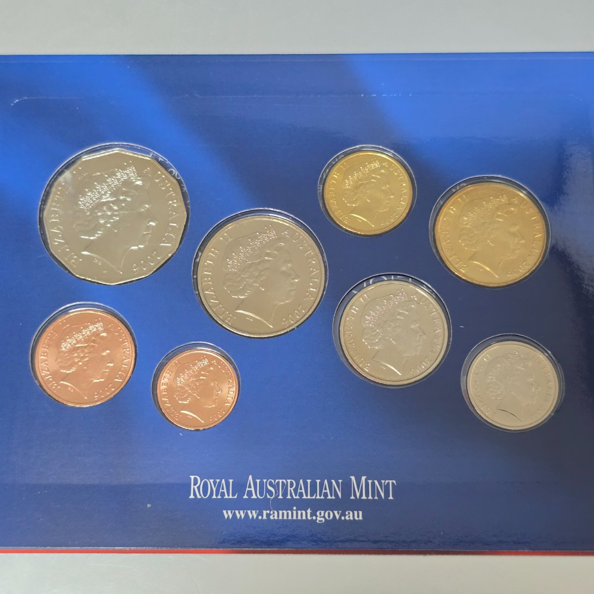 2006 40th Anniversary of Decimal Currency Eight Coin Mint Set