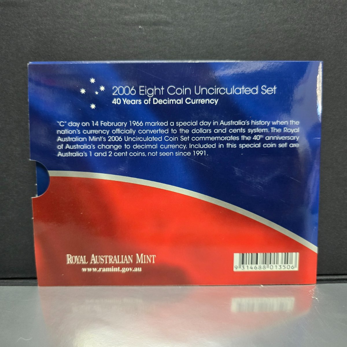 2006 40th Anniversary of Decimal Currency Eight Coin Mint Set