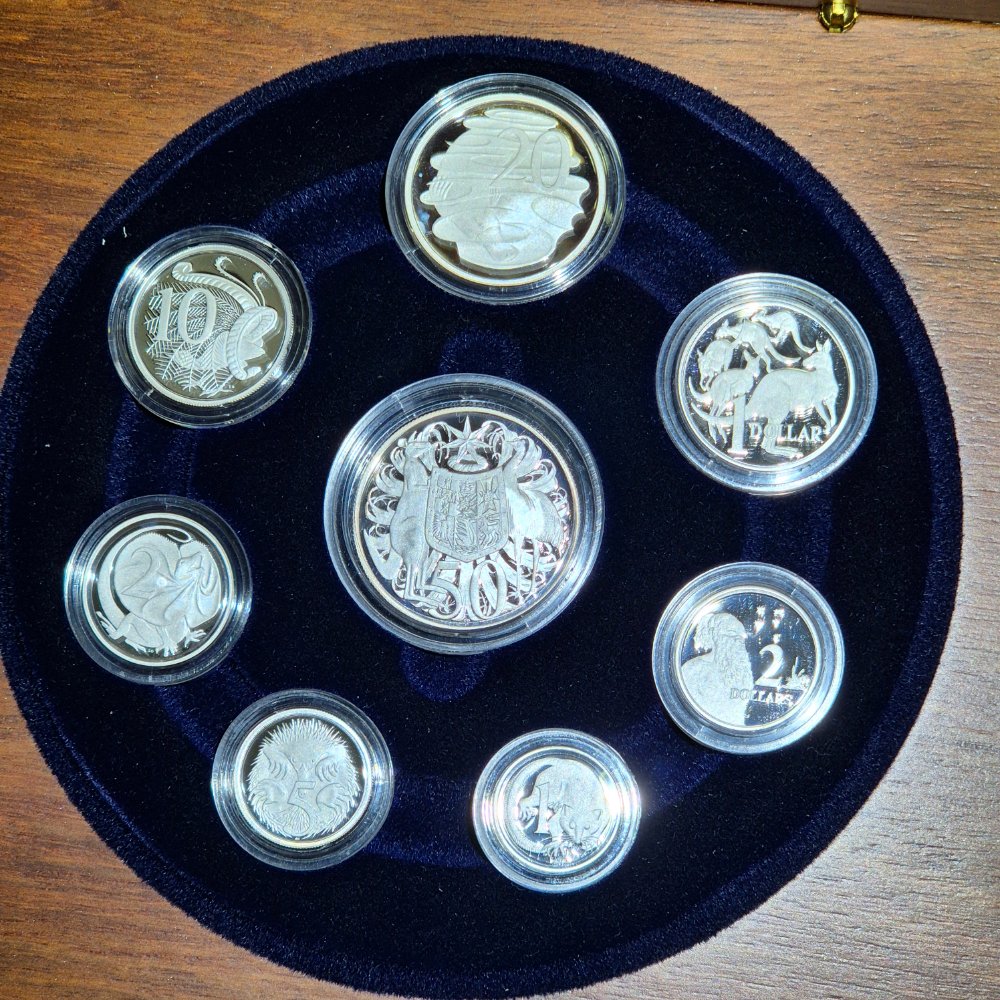 2006 Fine Silver Proof Year Set.