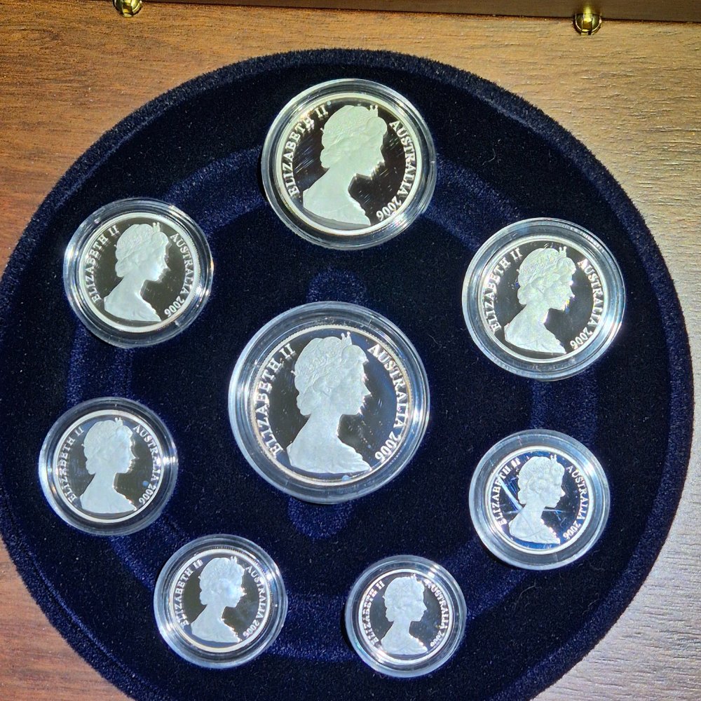 2006 Fine Silver Proof Year Set.
