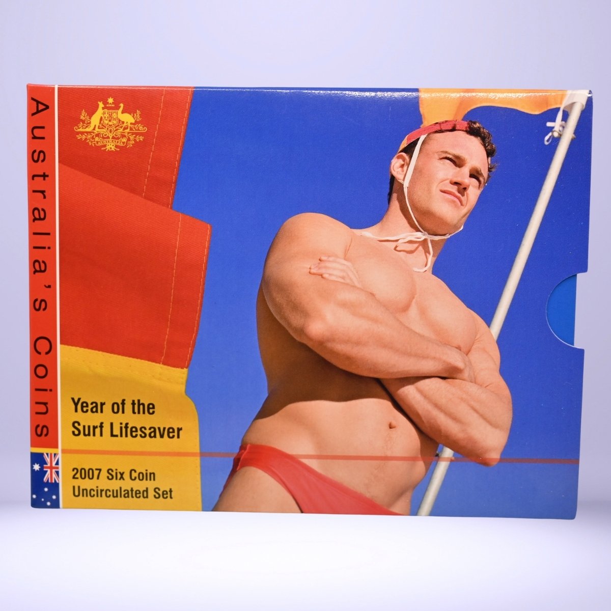 2007 Year of the Surf Lifesaver Six Coin Uncirculated Set outer cover