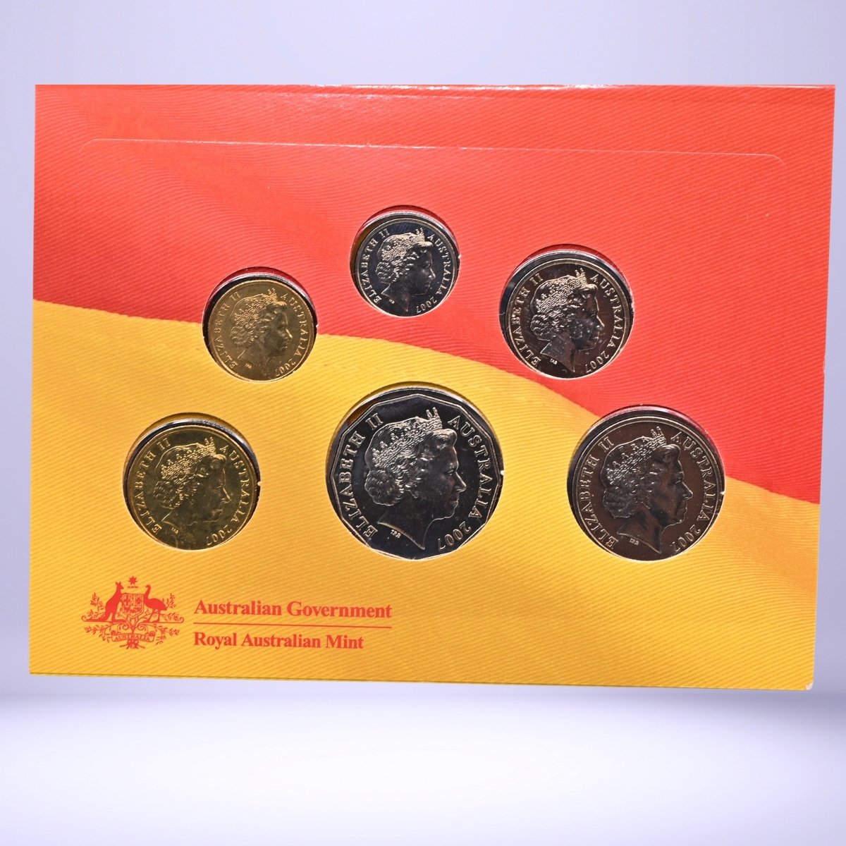 2007 Year of the Surf Lifesaver Six Coin Uncirculated Set - obverse side