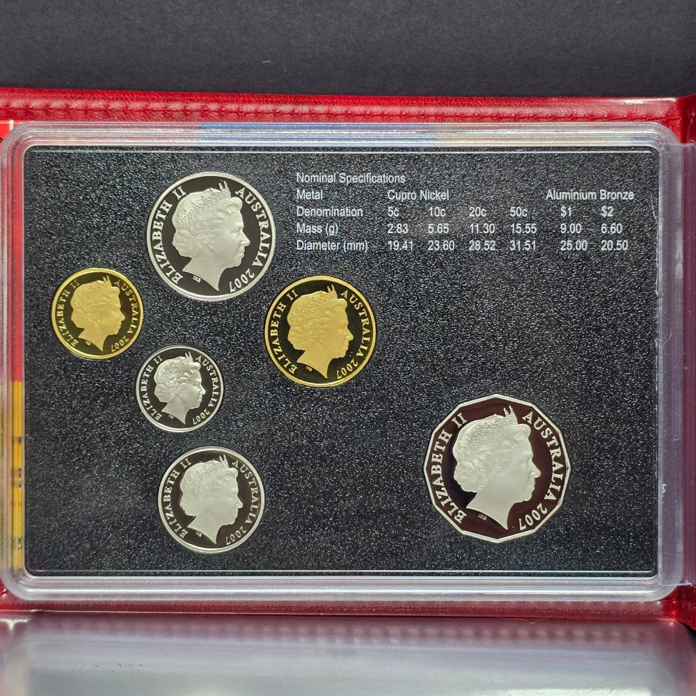 2007 Surf Lifesaver Six Coin Proof Set