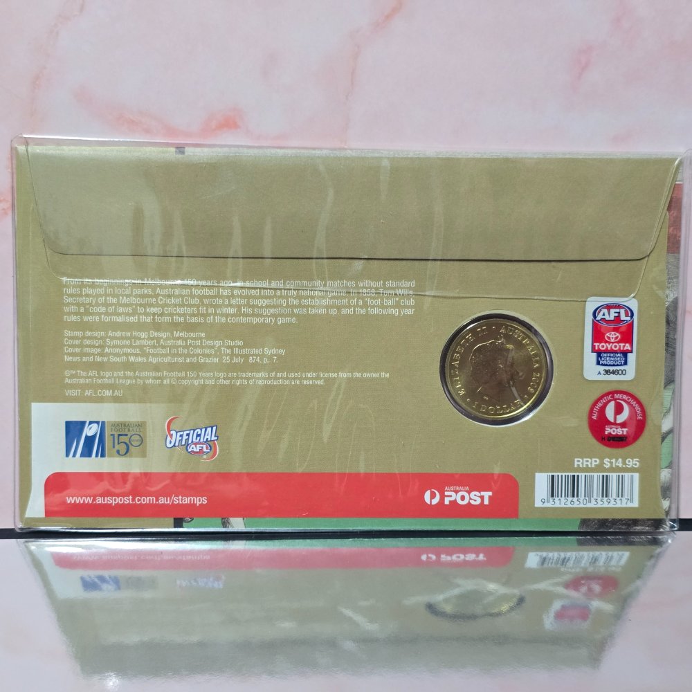 2008 $1 150 Years of Australian Football PNC back