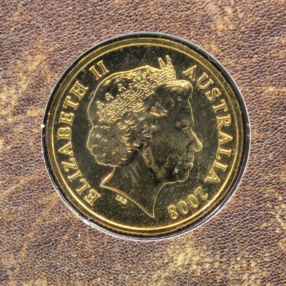 2008 $1 Centenary of Rugby League Uncirculated Coin and Stamp Booklet