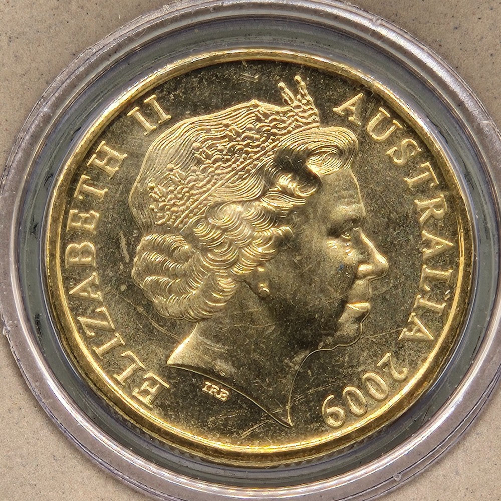 2009 $1 Mob of Roos Master Mintmark Uncirculated Coin