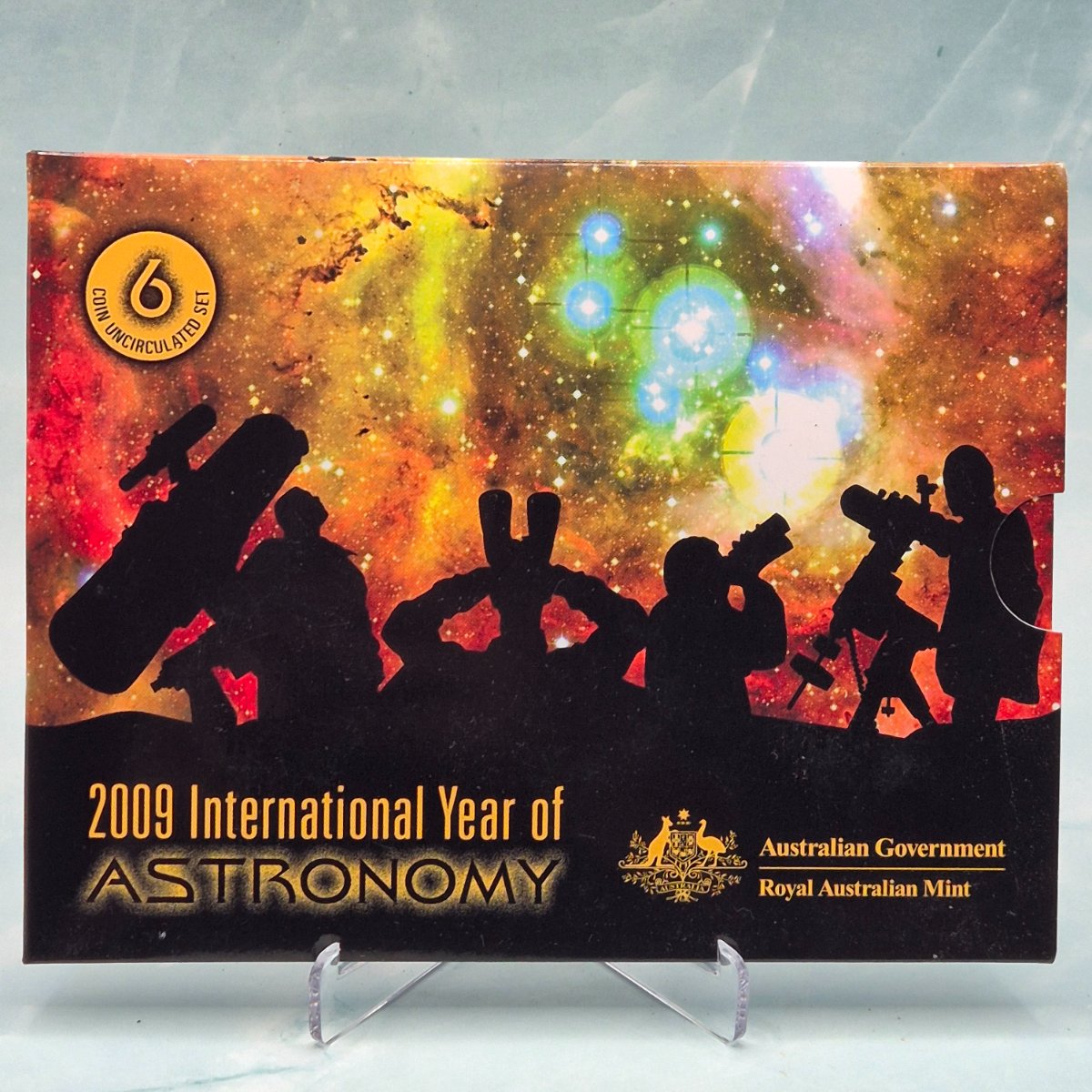 2009 International Year of Astronomy Six uncirculated coin mint set year set