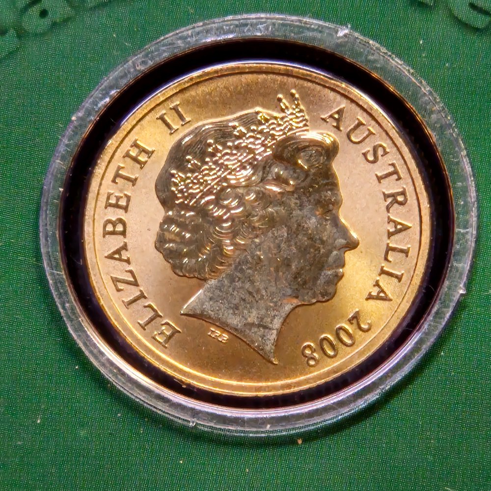 2008 $1 Land Series - Koala - Coloured Uncirculated Coin