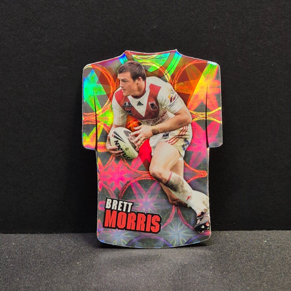 2009 NRL Select Champions - Jersey Diecut - JDC139 - Brett Morris