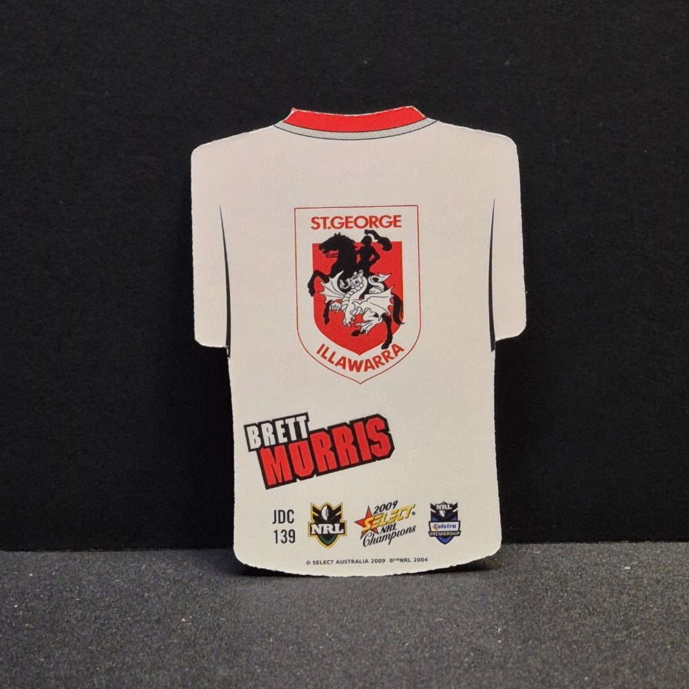2009 NRL Select Champions - Jersey Diecut - JDC139 - Brett Morris