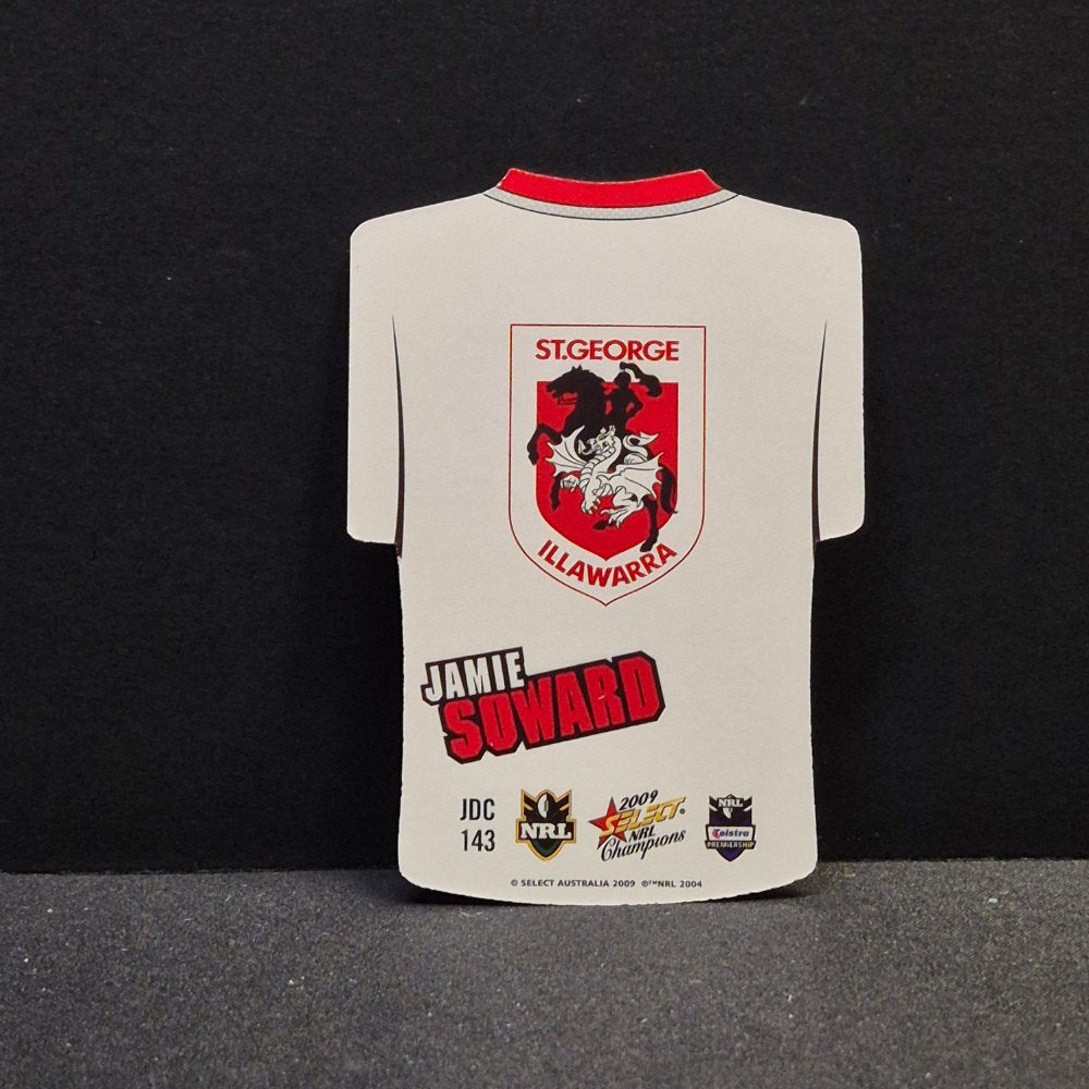 2010 NRL Select Champions - Jersey Diecut - JDC144 - Jamie Soward