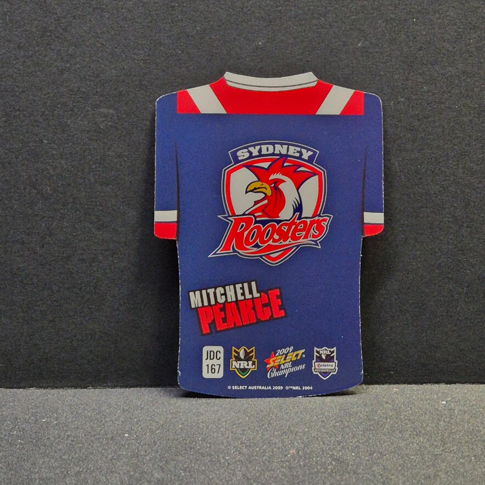 2009 NRL Select Champions - Jersey Diecut - JDC167- Mitchell Pearce