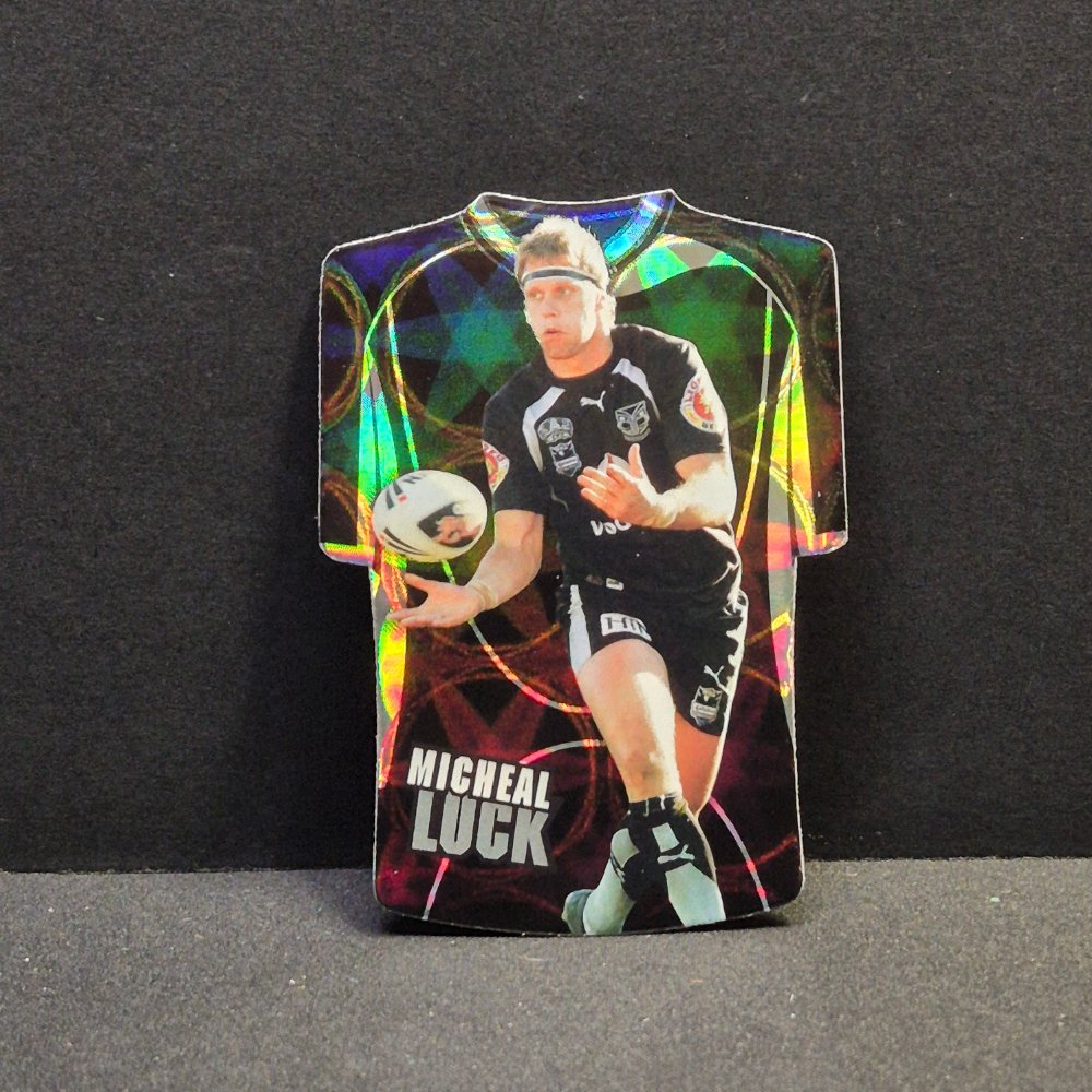 2009 NRL Select Champions - Jersey Diecut - JDC177- Micheal Luck