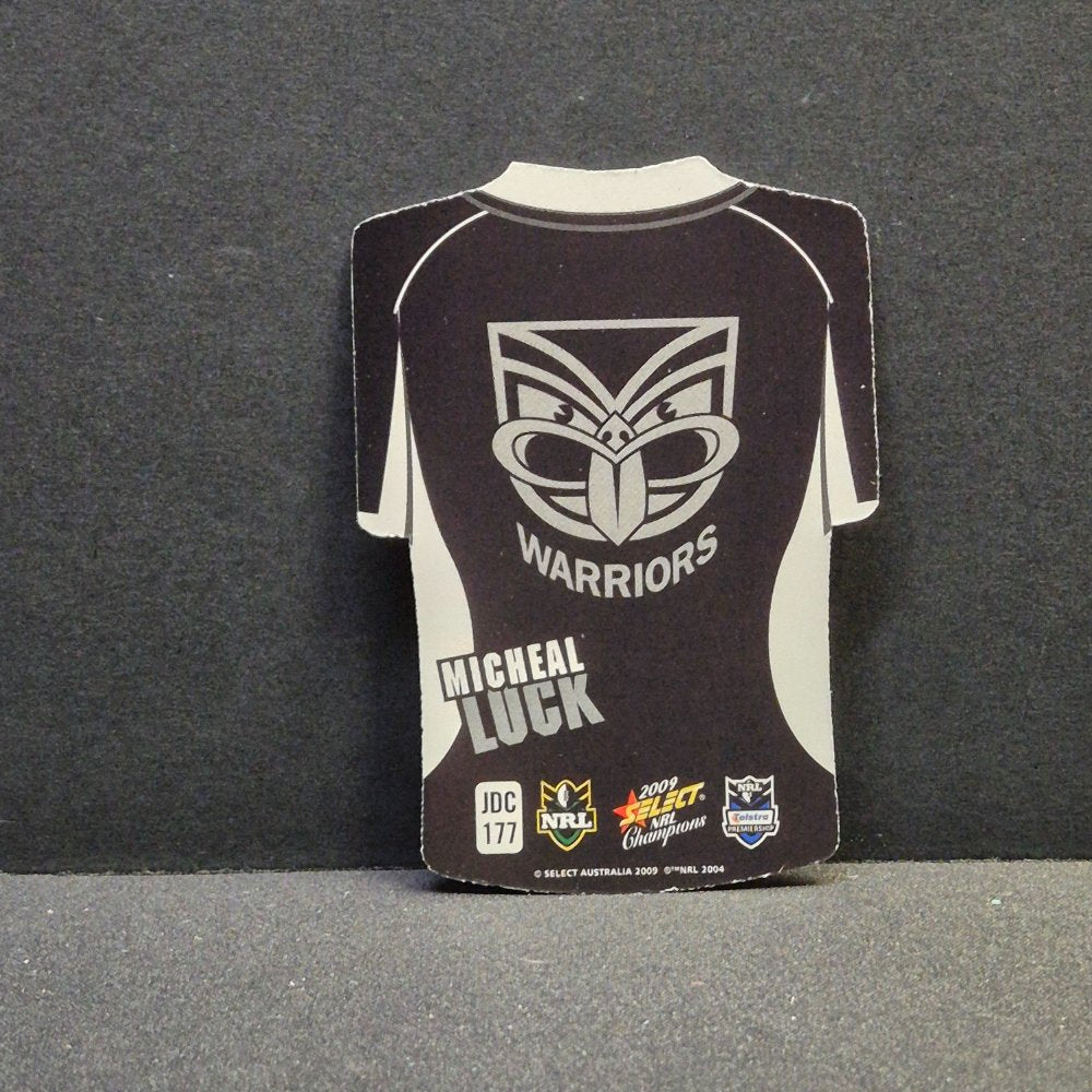 2009 NRL Select Champions - Jersey Diecut - JDC177- Micheal Luck