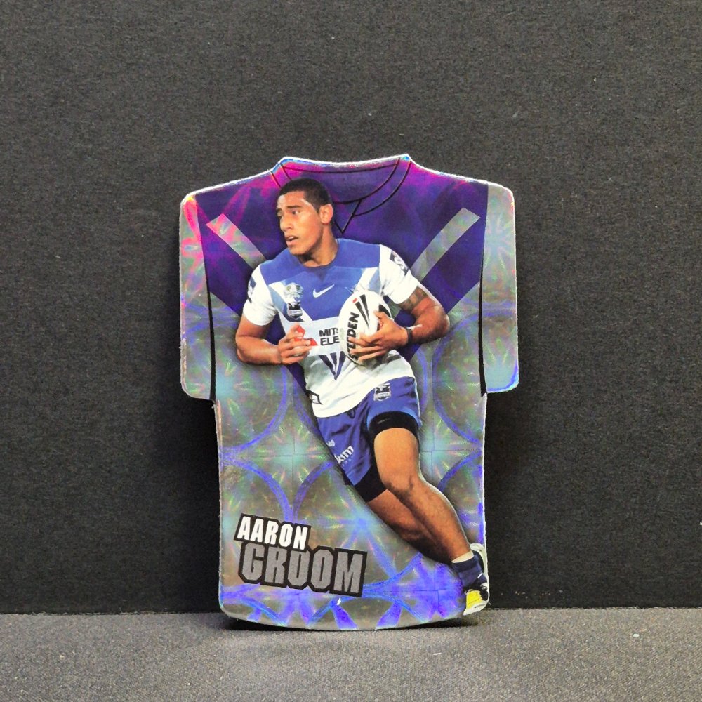 2009 NRL Select Champions - Jersey Diecut - JDC25 - Aaron Groom