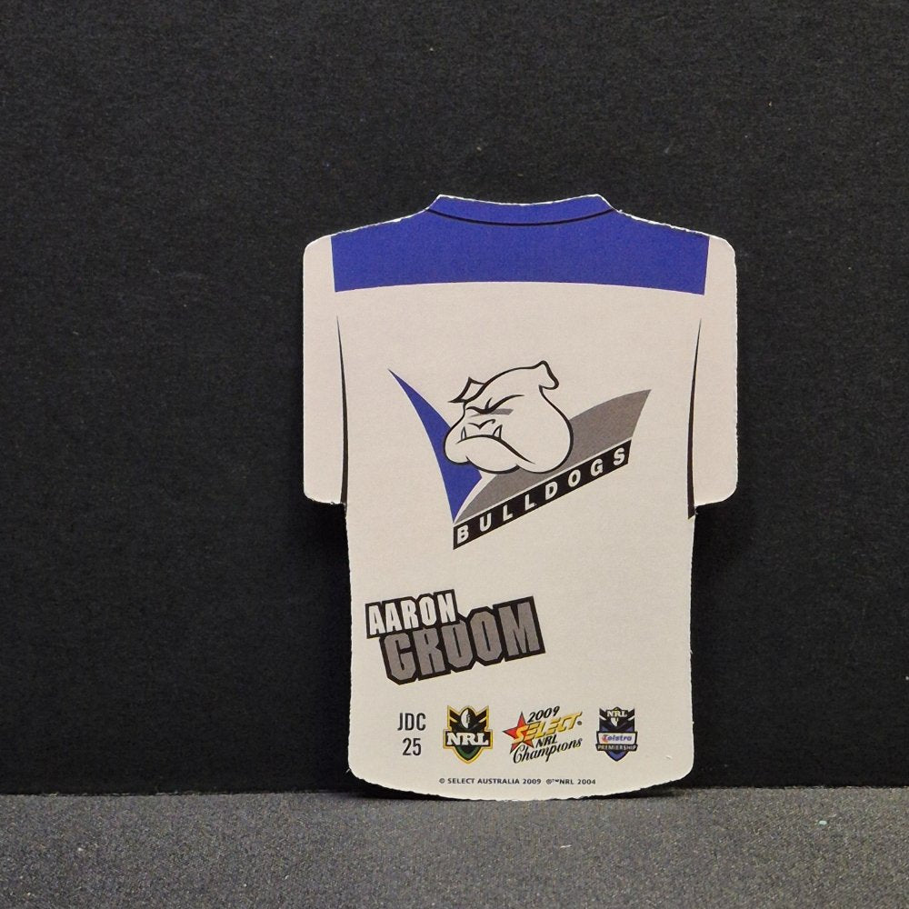 2009 NRL Select Champions - Jersey Diecut - JDC25 - Aaron Groom