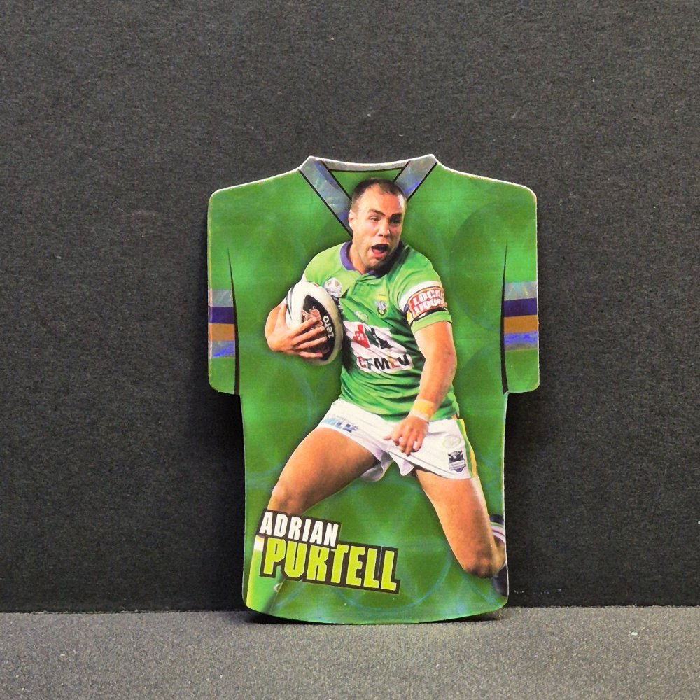 2009 NRL Select Champions - Jersey Diecut - JDC34 - Adrian Purtell