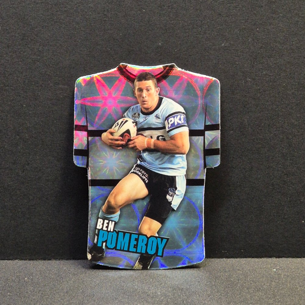 2009 NRL Select Champions - Jersey Diecut - JDC44 - Ben Pomeroy