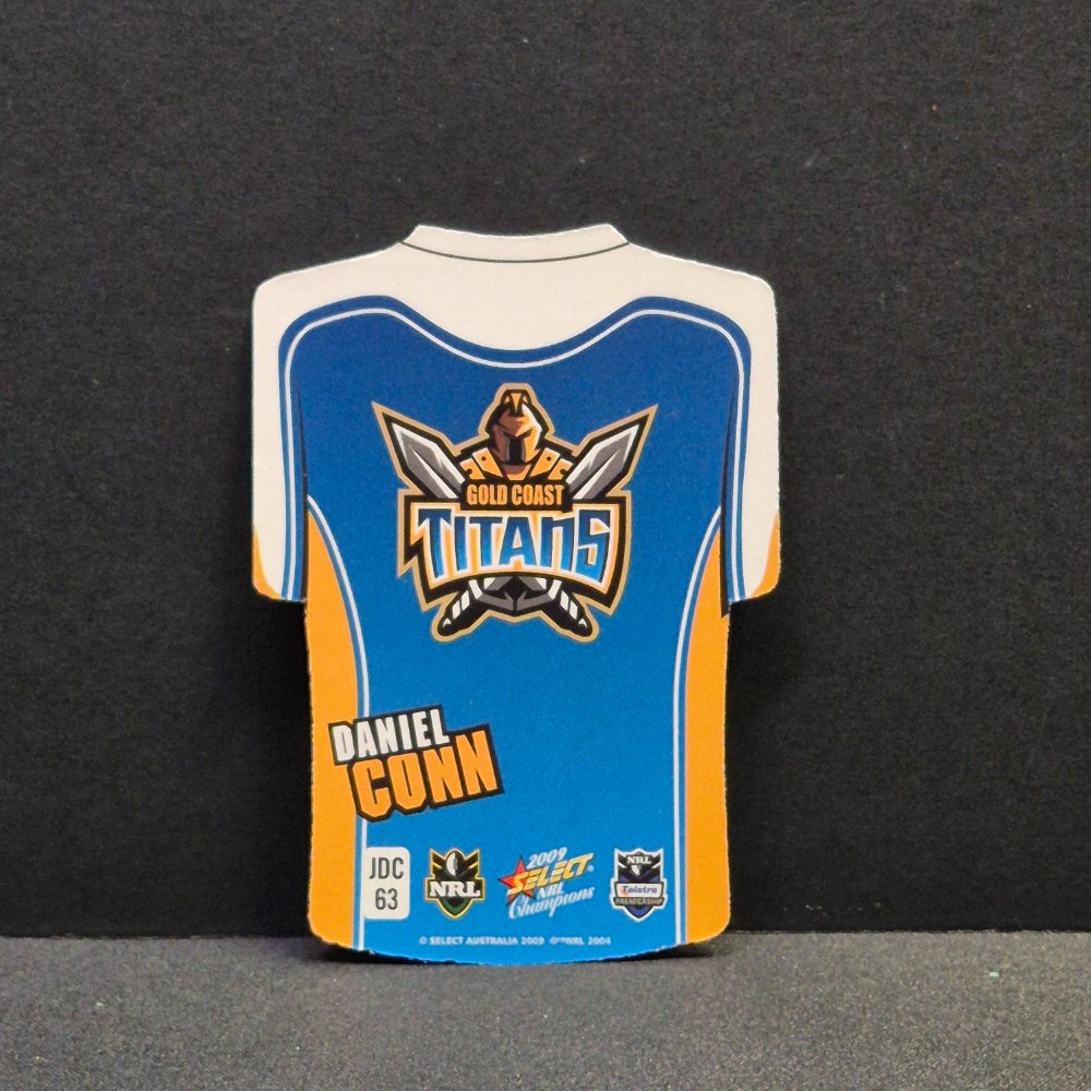 2009 NRL Select Champions - Jersey Diecut - JDC63 - Daniel Conn