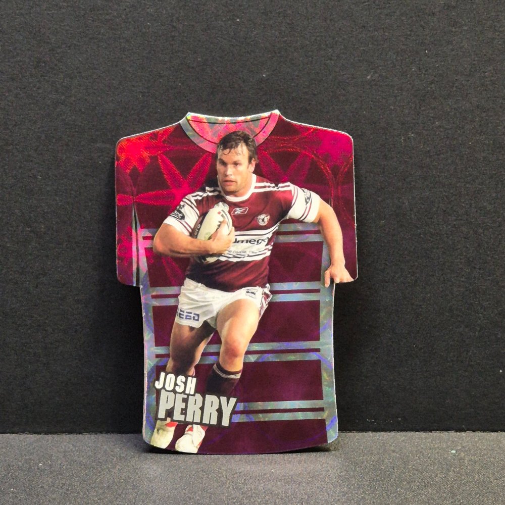 2009 NRL Select Champions - Jersey Diecut - JDC72 - Josh Perry