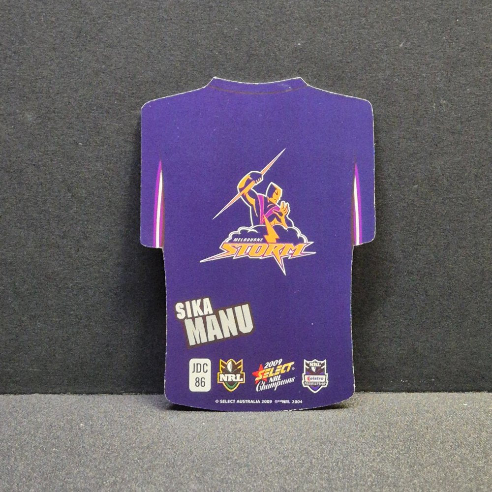 2009 NRL Select Champions - Jersey Diecut - JDC86 - Sika Manu