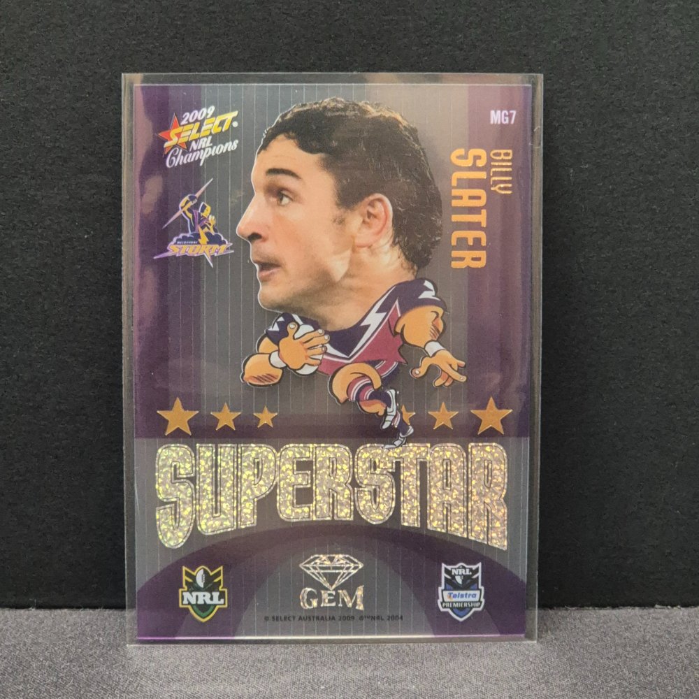 2009 NRL Select Champions - GEM Superstar - MG7 - Billy Slater