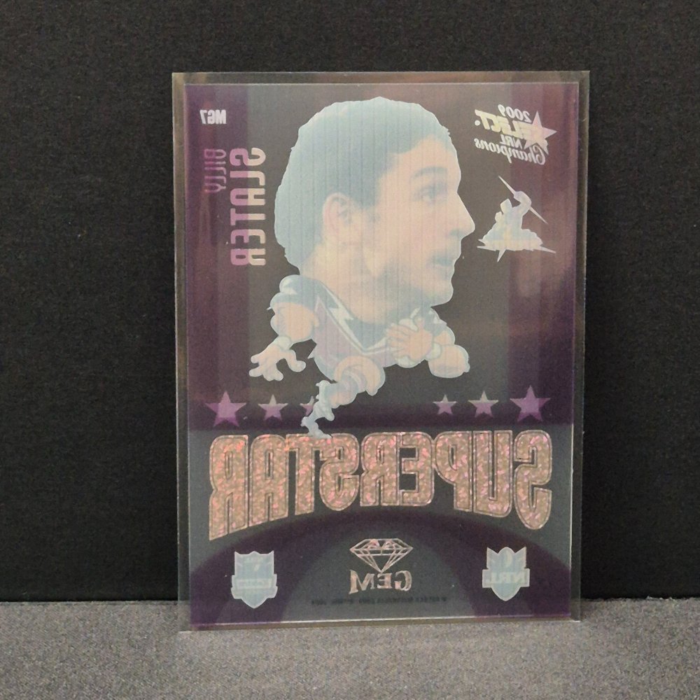 2009 NRL Select Champions - GEM Superstar - MG7 - Billy Slater