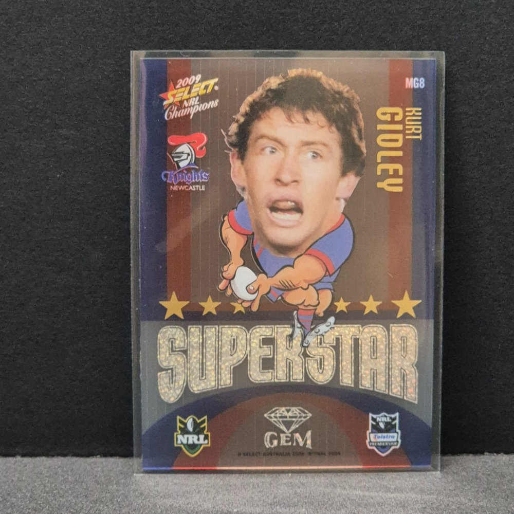 2009 NRL Select Champions - GEM Superstar - MG8 - Kurt Gidley