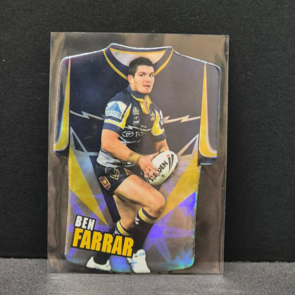 2009 NRL Select Champions - Jersey Diecut - JDC103 - Ben Farrar